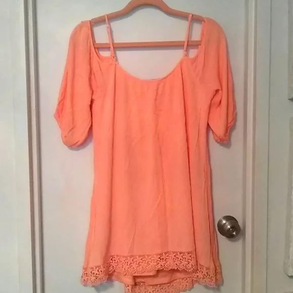 My Michelle Rayon mini Dress sz L - Picture 3 of 6